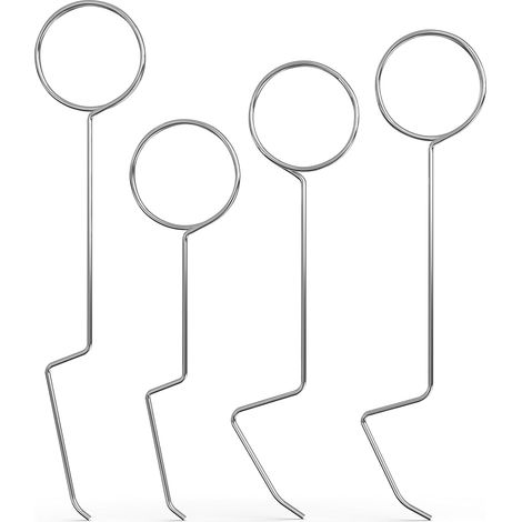 4-teiliges Schlossöffnungswerkzeug-set, Gehärteter Stahl, Für Wohngebäude, Universalset