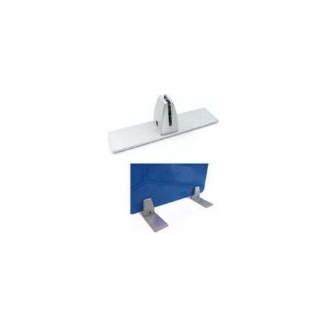 Verstellbare Glasklemmen Aus Aluminiumlegierung, Plexiglas-tischklemmen, Trennwandhalterungen, Sichtschutzabstandshalter Für 4–20 Mm Glas, Büro, Labor, 2er-set