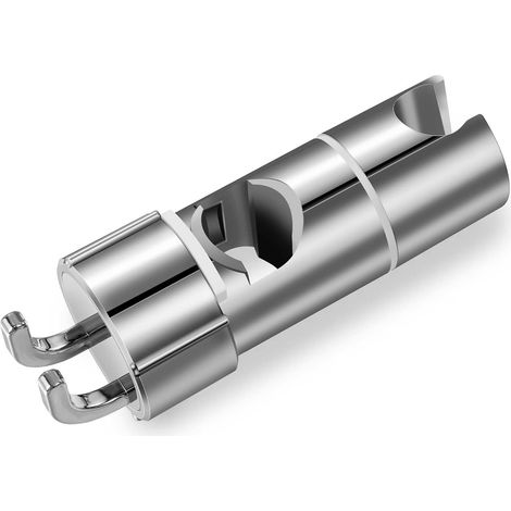 Duschkopfhalterung, Kein Bohren Erforderlich, Verstellbarer Durchmesser 18–25 Mm, Duschkopfhalter Mit Haken, Integrierter Abstandshalter Zum Schutz Des Duschkopfs