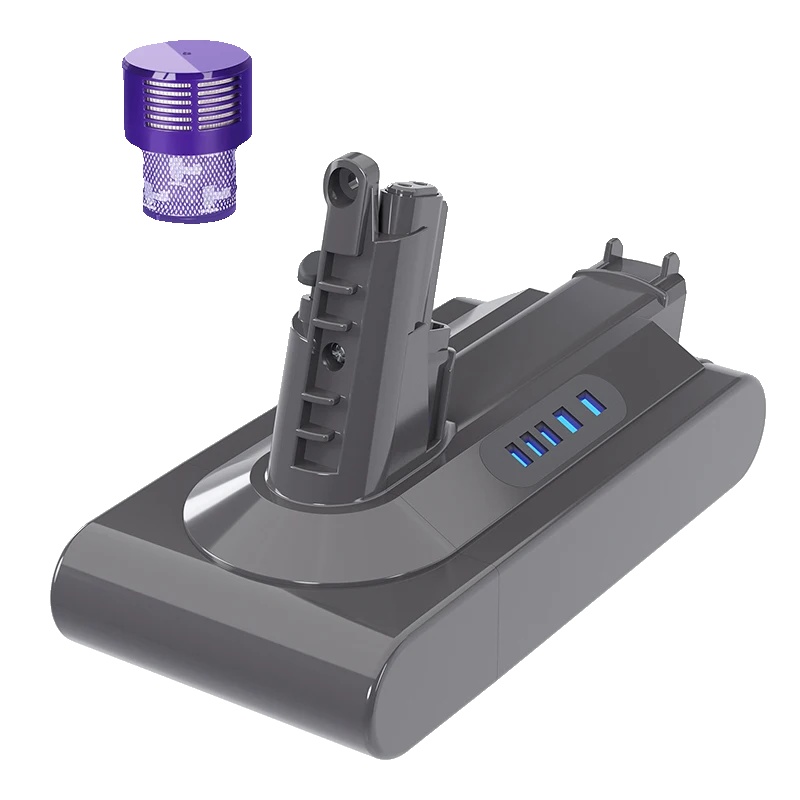 Ersatzakku, 6000 Mah Kapazität, Kompatibel Mit Premium-staubsaugermodellen, 1 Stück, 21,6 V