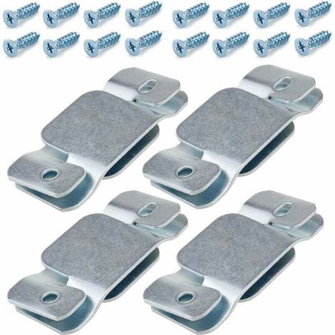 Set Mit 8 Universellen Sofaverbindern Aus Edelstahl, Verbinder Für Große Sofas, Möbelverbinder, Sofa-verriegelungswinkel