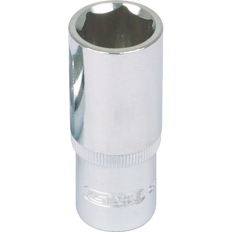 1/2"-tiefbettnuss, 6-kant, 17 Mm, Chromeplus, Für Kfz-mechaniker
