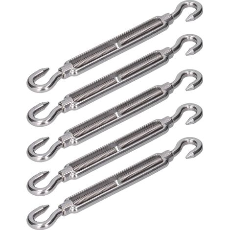 Zubehör Für Sonnensegel, Haken Und Rostfreier Haken. Verstellbarer Gummispanner Zum Spannen Und Befestigen (m6).