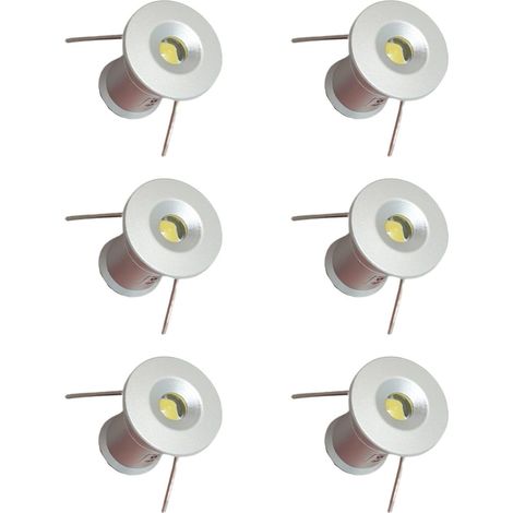 X 12v Led-scheinwerfer, Mini-einbaustrahler Ip65, Aluminium, Boot, Wohnmobil