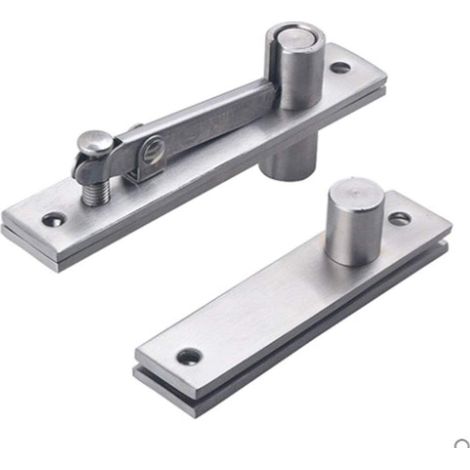 Set Aus 2 Drehbändern, Edelstahl, 360-grad-drehung, Verdeckte Ausführung, Für Drehtüren