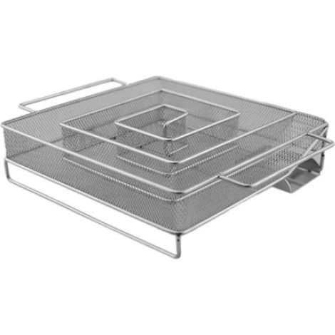Potrivit Rauchgenerator Für Toaster, Edelstahl, Grau, 15 X 15 X 4 Cm