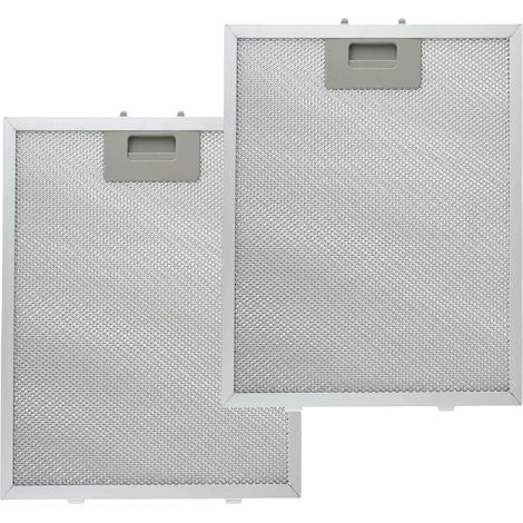 Kaheign 2 Stück 5-lagiger Dunstabzugshaubenfilter, 320 Mm X 260 Mm Universal-aluminium-dunstabzugshaubenfilter, Metall-fettfilter Für Dunstabzugshauben Vieler Führender Marken