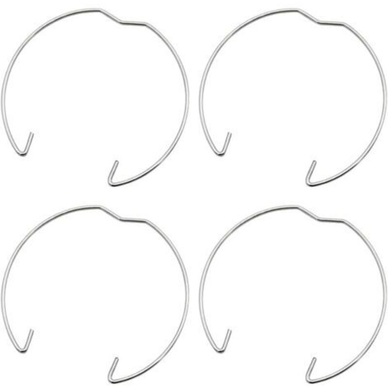 Packung Mit 36 Federringen (50 Mm) – Befestigung Für Gu10- Und Mr16-scheinwerfer – Leichtes Und Korrosionsbeständiges Eisen – Einfache Montage