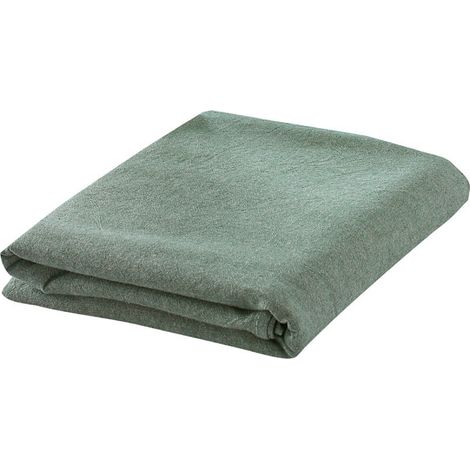 Weicher Baumwollbezug Für Massage-/spa-sofas Mit Gesichtsöffnung, Grün