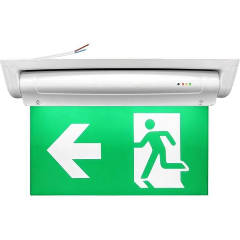 6-ausgangs-panel, Led, 3-stunden-akku, Piktogramm, Abs, Pc, Desktop