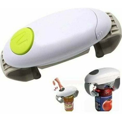 Automatischer Dosenöffner, Elektrischer Ein-knopf-dosenöffner Für Die Küche, Ideal Für Senioren Und Menschen Mit Arthritis, 17,3 X 6,4 Cm, Grün