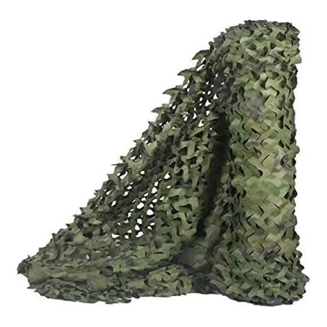 Großformatige Tarnnetzrolle – Idealer Sonnenschutz – Dschungeltarnung – 1,5 M X 2 M