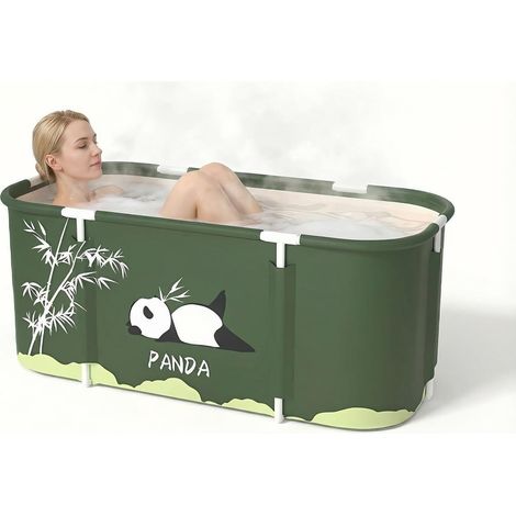 Faltbare Badewanne 115 X 50 Cm, 6-lagige Wärmeisolierung, Stabile Konstruktion, Für Erwachsene, Für Den Innen- Und Außenbereich