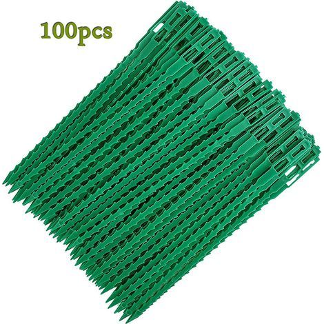 Verstellbare Pflanzenbinder, 100er-packung – Gartenbinder Aus Kunststoff – Wiederverwendbare Kabelbinder Für Grünpflanzen Und Sträucher, 13 Cm