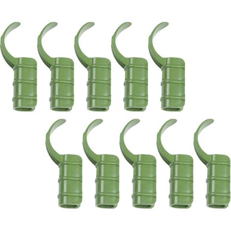 15 Stück Schlauchschellen Für Gartenhäuser, Gewächshausrahmen, Rohrschellen, Folienschellen, Rohrverbinder Für Gewächshausbannerrahmen, Unterstände, Grün, 20 Mm