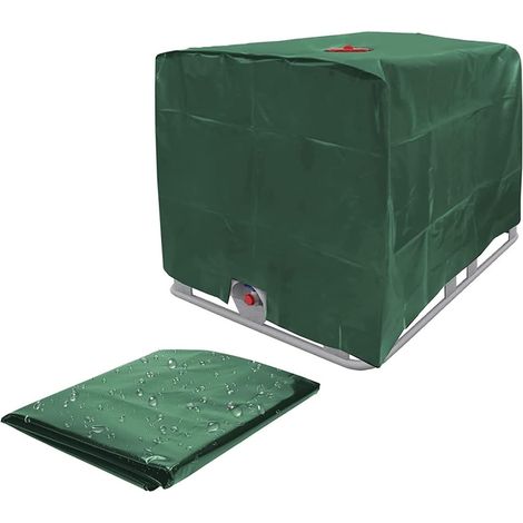 Ibc-tankabdeckung, Wassertankplane, 1000-liter-ibc-containerabdeckung, Staubdicht, Uv-beständig, Regendicht –