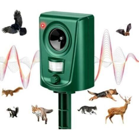 My Zerocat Repellent – Radikales Ultraschall-katzenabwehrgerät Für Den Außenbereich – Vertreibt Katzen, Hunde Und Wildtiere, Pir-bewegungsmelder, Ipx4 Wasserdicht, 6 Monate Akkulaufzeit
