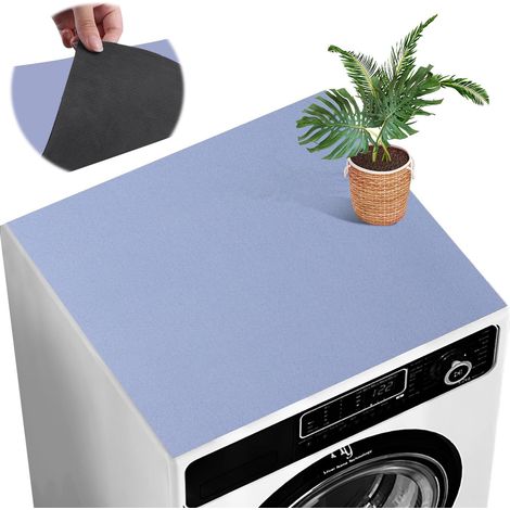 Waschmaschinenschutzmatte 60x60cm, Rutschfeste, Wasserdichte Trocknerabdeckung Für Den Waschraum