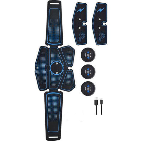 Stimulationsgürtel, Bauchmuskeltrainingsgürtel, Muskelaufbaugerät, Bauchmuskeltrainingsgürtel Für Männer Und Frauen