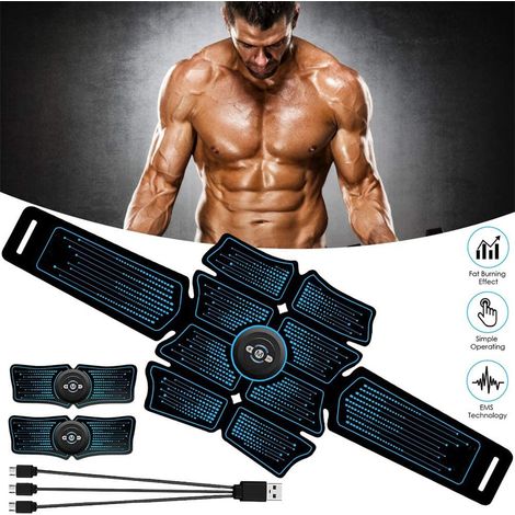 Ems-schlankheitsgürtel Für Bauch Und Arme, Bauchmuskelstimulator, Für Heimfitnessübungen.