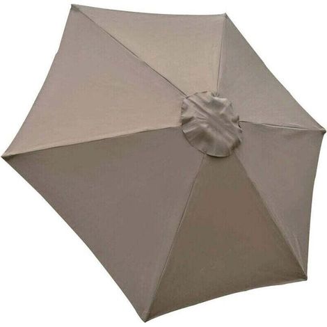 2 M Sonnenschirmhülle – Wasserdichtes, Doppellagiges Polyester – Uv-beständig – Kompatibel Mit Gestellen Aus Holz, Stahl Und Aluminium