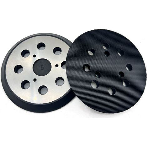 Nannigr 5 Zoll / 125 Mm 8-loch Ersatz-schleifpad Mit Klettverschluss