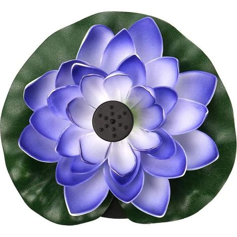 Schwimmender Solarbrunnen Für Den Garten – Strahlhöhe 30–70 Cm – Material: Abs Und Silikon – 4 Düsen Für Verschiedene Sprühmuster