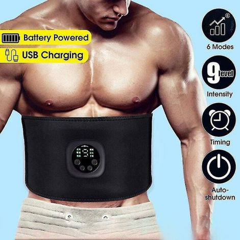 Elektrischer Bauchmuskelgürtel, Muskelstimulator, Fitnessgerät Und Fettverbrenner
