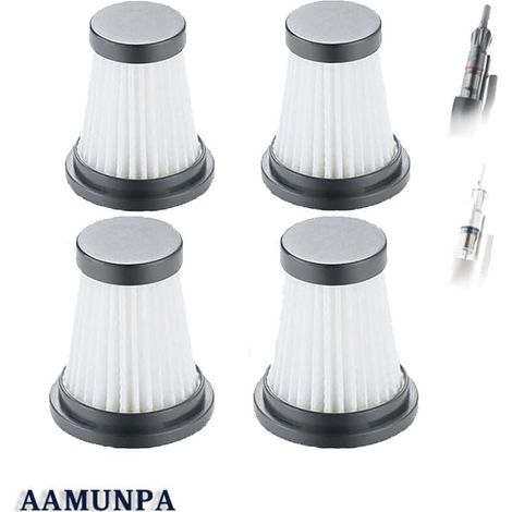 4er-pack Ersatz-hepa-filter Für Akku-staubsauger, Kompatibel Mit Moosoo K12, K12 Pro Und K13, Genius Invictus One 1.0 X7/2.0 Und Foxnovo 13kpa (filtrationszubehör Für Akku-staubsauger)