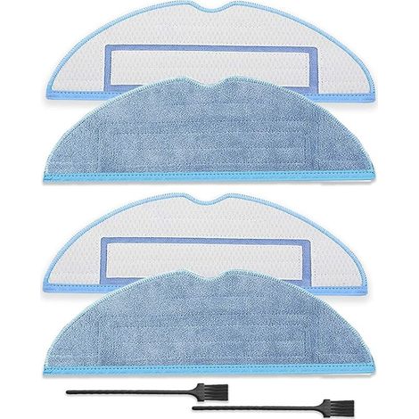 Set Mit 4 Ersatzbürsten Für Die Saugroboter Roborock S7, S7 Plus, S7 Maxv, S7 Maxv Plus, S7 Maxv Ultra Und S7 Pro Ultra. Zubehör