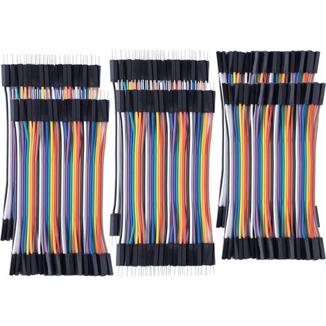 240 X 10 Cm Pvc-jumperkabel Für Steckbrett, Arduino Und Raspberry Pi