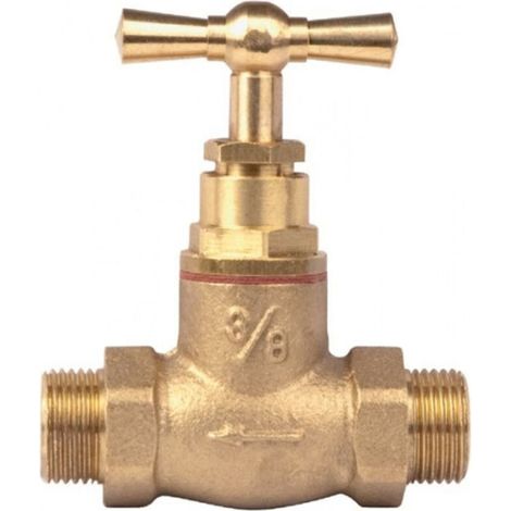 Nf-absperrventil Mit Schulter – Außengewinde/außengewinde 3/8" (12/17) – Watts