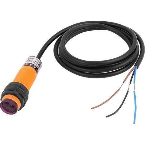 Dc 6-30v Fotoelektrischer Sensorschalter, Pnp No 300ma, 1,2m Erfassungsbereich Für Industrielle Anwendungen