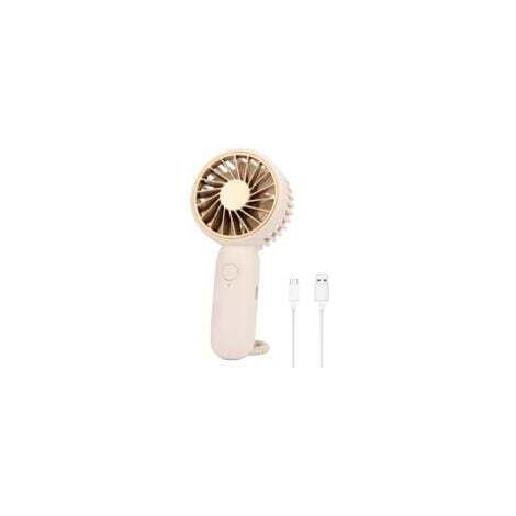 Mini-ventilator Mit Tragetasche, Tragbarer Usb-taschenventilator, Kleiner Wiederaufladbarer Taschenventilator, Leiser 3-stufiger Mini-ventilator Für Camping