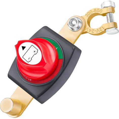 12v/24v/48v-batterieschalter, 180° Verstellbar, Haupt-ein/aus-schalter Für Auto, Lkw, Boot, Yacht, Wohnwagen, Motorrad, Fahrzeug