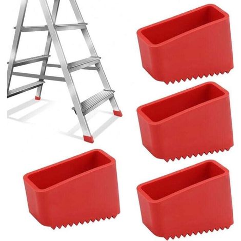 Gummispitzen Für Leitern, Trittleiterspitzen 50 X 20 Mm, Universal Ersatzspitzen Für Klappleitern, Für Heimwerker.