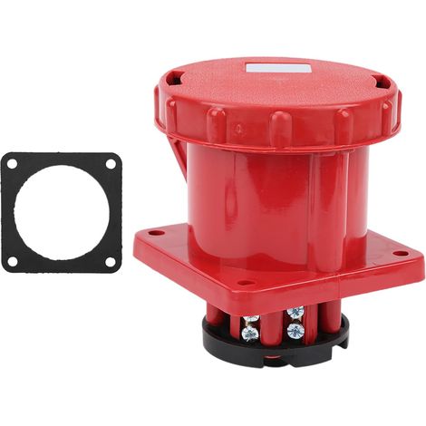 Industrieller 5-poliger Stecker, Gerader Stecker, 63 A, 380–415 V, Ip67 Wasserdicht, Drehstrom Für Die Landwirtschaft