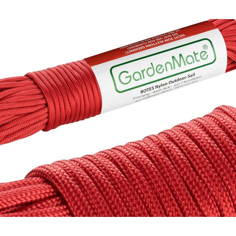Strang 550 Nylon-paracord, 31 M Länge, 4 Mm Dicke, 7 Innenstränge, Für Den Außenbereich