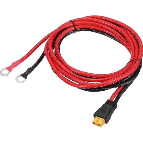Xt60-kabel, O-ring-stecker, 10 Awg-draht, 600 V, Für Lithiumbatterien, Solar