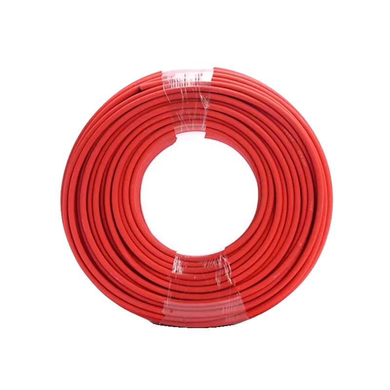 Solarkabel, Verzinnte Kupferleiter, Hochspannung, Nur Rot, 12 Awg 4 Mm², 100 M