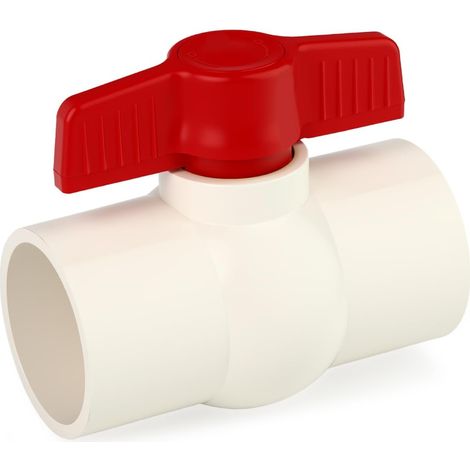 Kugelhahn, Pvc, Korrosionsbeständig, 50 Mm, Schwimmbad
