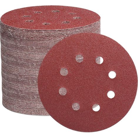 Schleifscheibe 105, 125 Mm, 8 Löcher, Körnung 40 Bis 600, Für Exzenterschleifer