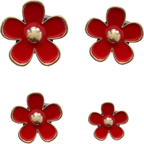 Lüftungsschlitzclips, Blumendesign, Legierung, Duftdiffusor, Auto-innenausstattung