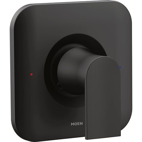 Moen Genta Lx Modernes, Druckausgeglichenes Duschset, Mattschwarz, Mit Duschstange Und Schutzgitter (erfordert Ein Posi-temp-ventil), T2471bl