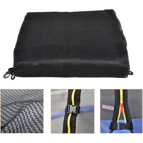 Sicherheitsnetz Für 3,66 M Trampolin – 15 Mm Polsterung – Wetter- Und Uv-beständig – Für 8 Stangen
