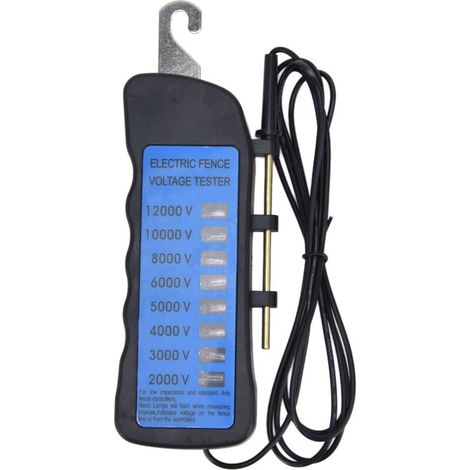 12-kv-neon-zaunspannungsprüfer, 2000 Bis 12000 V, 8 Kontrollleuchten, Wasserdicht, Für Landwirtschaftliche Betriebe