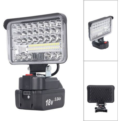 144-w-led-arbeitsleuchte (7200 Lm), Baustellenfluter, Flutlichtstrahler, Tragbare Taschenlampe, Außenbeleuchtung