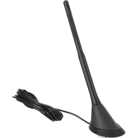 Dab+ Fm Autoantenne – Wasserdicht – Material: Abs + Pvc – 15 Db Gewinn – Einfache 12-v-installation – Kompatibel Mit Autoradios