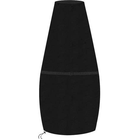 Staubschutzhülle Aus 210d Oxford-gewebe, 84 X 221 Cm, 21-zoll-pyramidenform, Wasserabweisend, Für Terrassenheizstrahler