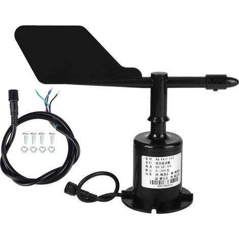 0-10v 8-richtungs-umweltsignalausgang Polycarbonat-windgeschwindigkeitssensor-anemometer